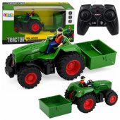 Remote Controlled RC Agricultural Tractor with Box Trailer Farmer 1:24