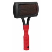Trixie soft brush with rubber handle 10 x 17 cm