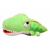 Plush Green Crocodile Mascot Puppet 30 cm