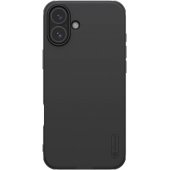 Super Frosted Shield Pro magnetinis dėklas Apple iPhone 16, juodas
