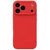 "Silicon Case Apple iPhone 17 Pro Max" Red