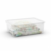 Basket T Box Clear 32L 39x56x19cm