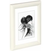00175637 Sofia 13x18cm White