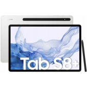 Galaxy Tab S8+ Wi-Fi 12.4" 256GB SM-X800 Silver (SM-X800NZSBEUE)