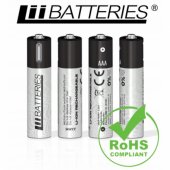 USB-C Rechargeable batteries Lithium-Ion AAA 500mAh 1.5V (4pcs)