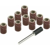 Dedra šlifavimo juostelės 6,3 mm, K60, K120, 11 vnt. rinkinys