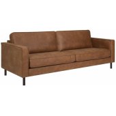 LUCAS 3-seater Brown