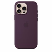 iPhone 16 Pro Max Silicone Case with MagSafe - Plum MYYW3ZM/ A