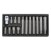 Yato Ribe screwdriver bits M5-M14 15pcs. (YT-0419)