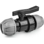 Bradas PE vamzdžio vožtuvas 25mm / 25mm DSRA10V2525