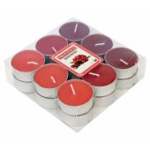 Tealights Canberry Red 18pcs