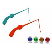 Fishing Arcade Game Orange Dinosaur Table