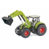 Tractor with front loader, doll and dump truck, model vehi