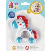 BamBam BAM BAM GRZECHOTKA ZEBRA 15X20 B/ C 36/ 144