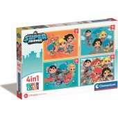 Clementoni CLE 4-in-1 SuperColor DC Superfriends puzzle 21520