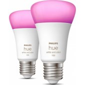 Philips Hue E27 9W RGBW bulb 2-pack