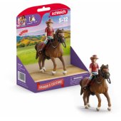 Schleich Horse Club Hannah & Cayenne (brown)
