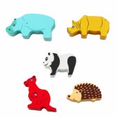 Balanced Animals Wooden Skill Game 13El