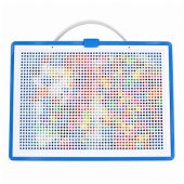 Creative Set Button Mosaic Puzzle Mushrooms Pushpins Suitcase 300 pcs.