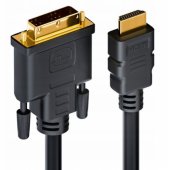 CH0013 HDMI - DVI-D 3m Black