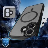 BasicMag MagSafe iPhone 17 matinė juoda