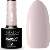 Claresa Claresa Soak Off UV/ LED Nude lakier hybrydowy 102 5g