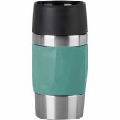 Emsa TRAVEL MUG Compact termo puodelis (benzino spalvos / nerūdijantis plienas, 0.3 litro