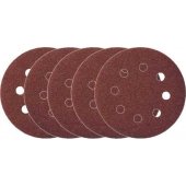 _8222326 Pro-Line šlifavimo diskai su lipukais ir skylėmis 125mm, 5 vnt., gr