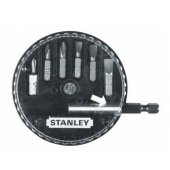 Stanley 1/ 4" antgalių rinkinys + 1/ 4" laikiklis, 7 vnt. - 68-735