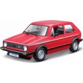 Bburago Volkswagen Golf MK1 GTI 1979 raudonas 1:24