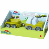 HABA Kullbü - Off-road vehicle with trailer, toy vehicle (anthracite/ w