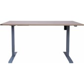 Desk ERGO with 1 motor 160x80cm, hickory