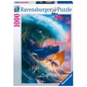 _7168685 Ravensburger dėlionė Powerful Dragon, 1000 detalių