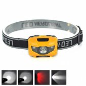 LED Headlamp BORUIT RJ-LW601 Yellow, for running