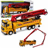 Concrete Pump Truck with Lights, Sounds, Water, Drive 1:40