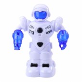 Intelligent Remote Controlled Robot with RC Remote Control, Lights and