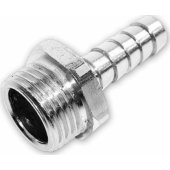 Bradas Nypel (kolanko) Bradas do węża 9mm GZ 1/ 2 cynk chrom