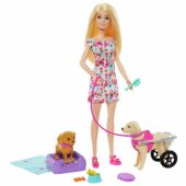Barbie With Puppies аnd Pet Wheelchair