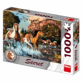 Dino Secret Puzzle 1000 det. Arkliai