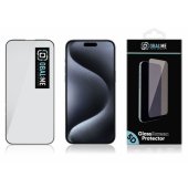 "5D Glass Screen Protector iPhone 16 Pro" Black