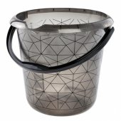 KIBIRAS SU DEKORU POLYGON 10L JUODAS