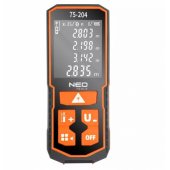 Neo Tools lazerinis atstumo matuoklis, matavimo nuotolis 60 m, IP54