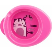 Chicco Talerz podgrzewany 2w1 różowy