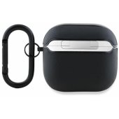 AMA4SLWK AMG Leather Big Logo Apple AirPods 4 Black