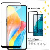 Visiškai lipnus grūdintas stiklas Realme 11, juodas