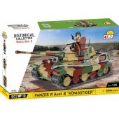 COBI Panzer VI Ausf. B King Tiger, konstruktorius, mastelis 1:35