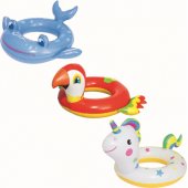 36128 Animal Shaped Swim Rings Random