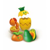 Logical Toy – spalvingi vaisiai Avocado, Pineapple, Orange Clementoni 17