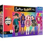 Trefl dėlionė, 104 detalės, Super Shapes XL, stilinga Rainbow High