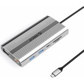 XDR-X22-SV-BP 12 viename USB-C sidabrinis